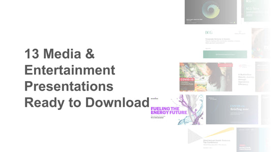 13 Media & Entertainment Presentations Ready to Download (for free)