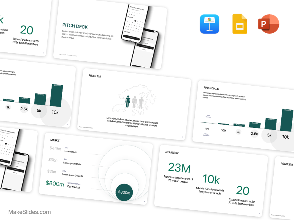 Charity Nonprofit Pitch Deck